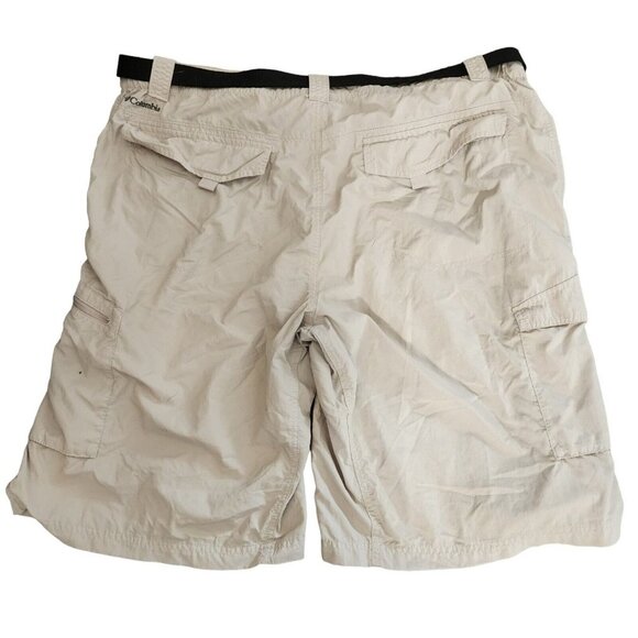 Columbia Sportswear Co. Cargo Short 42W Tan Omni- Shade Sun Protection With Belt - Picture 8 of 15